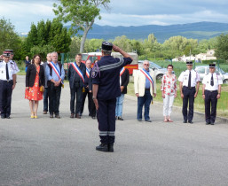 passation de commandement Caserne de la Raye