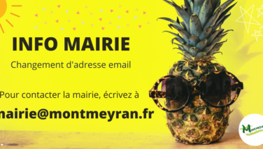 Changement d’adresses e-mails