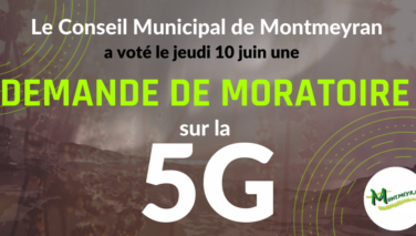 5G: Demande de moratoire