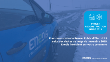 Enedis : travaux d’enfouissement du réseau électrique