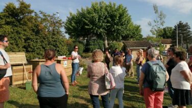 🌱 INAUGURATION 🌱 composteur au Champ de Foire