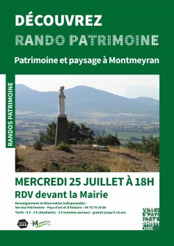 AFFICHERando Patrimoine_MONTMEYRAN (2)