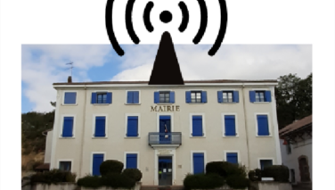 Un hotspot Wifi à Montmeyran