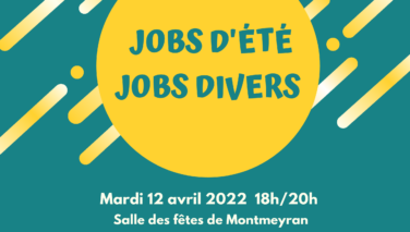 JOBS D’ÉTÉ, JOBS DIVERS 2022