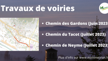 Travaux de voirie